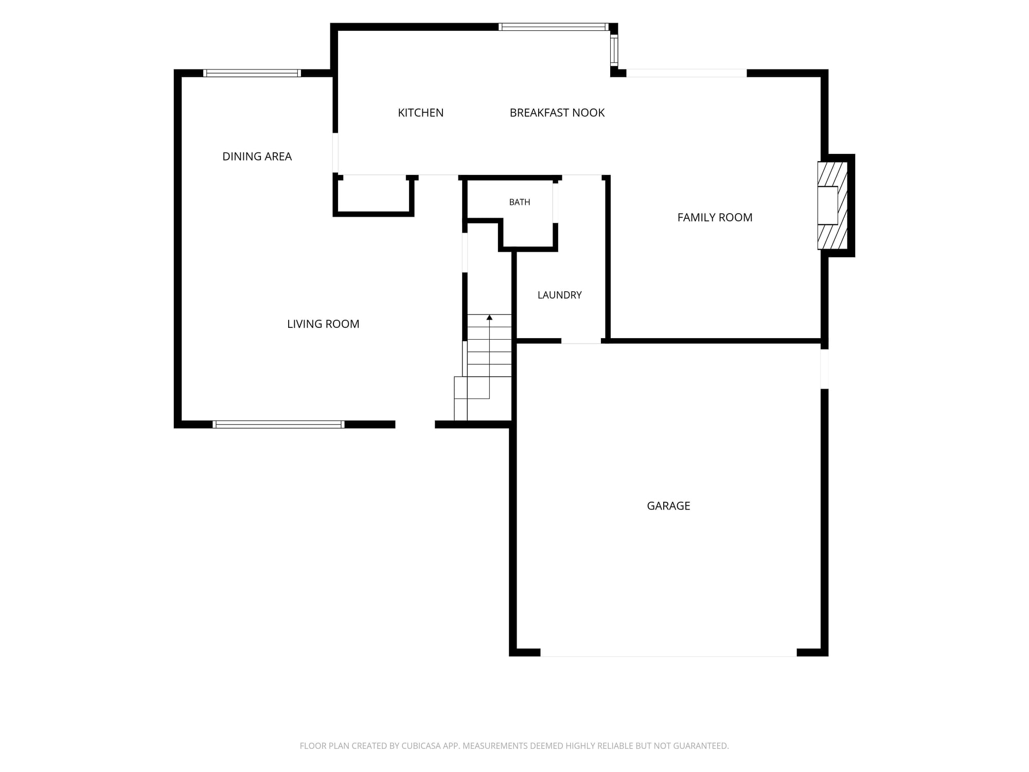 2222 NE Lexington Dr — First Floor Plan